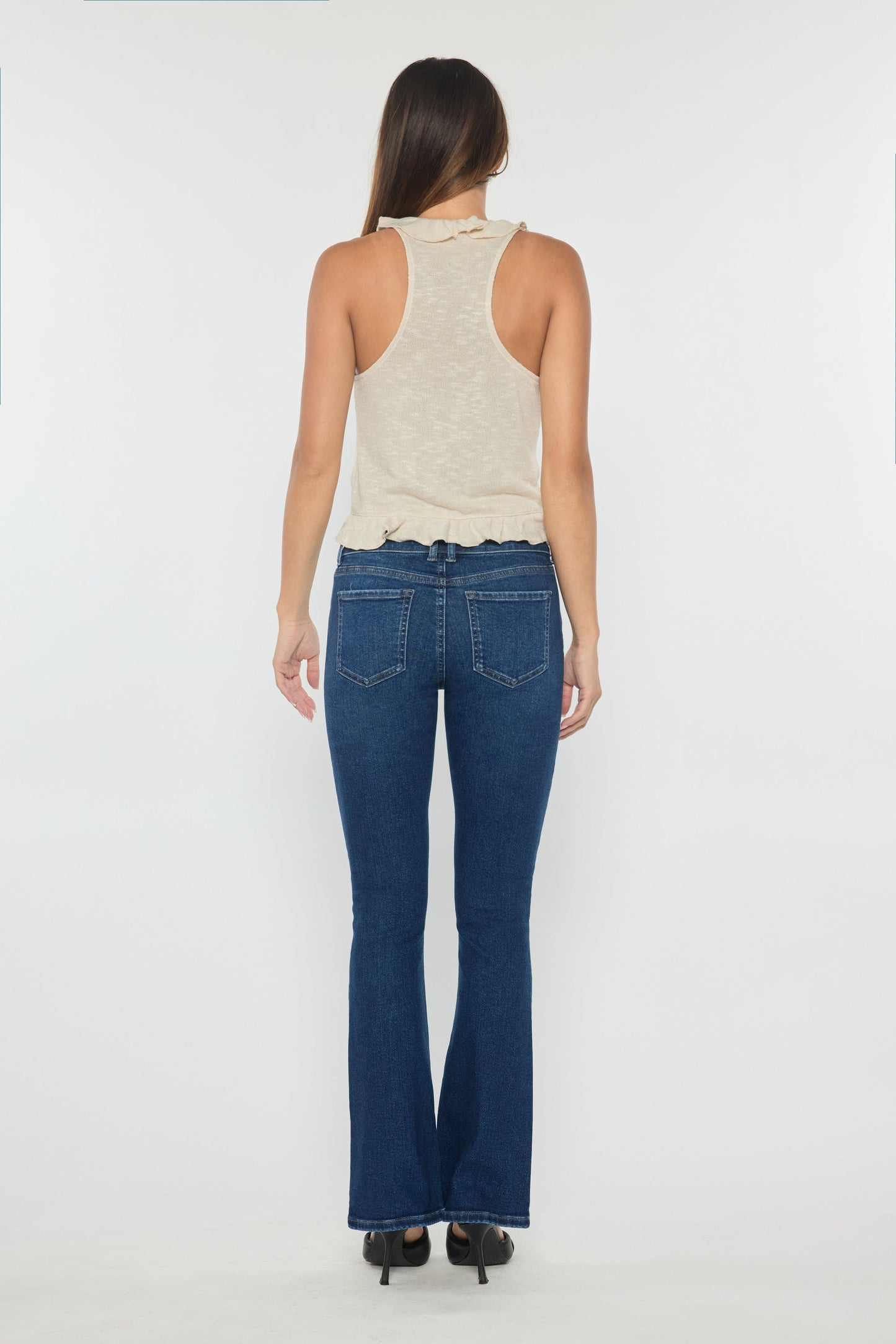 The Hannah Jean - Mid Rise Bootcut by Enjean in multiple colors