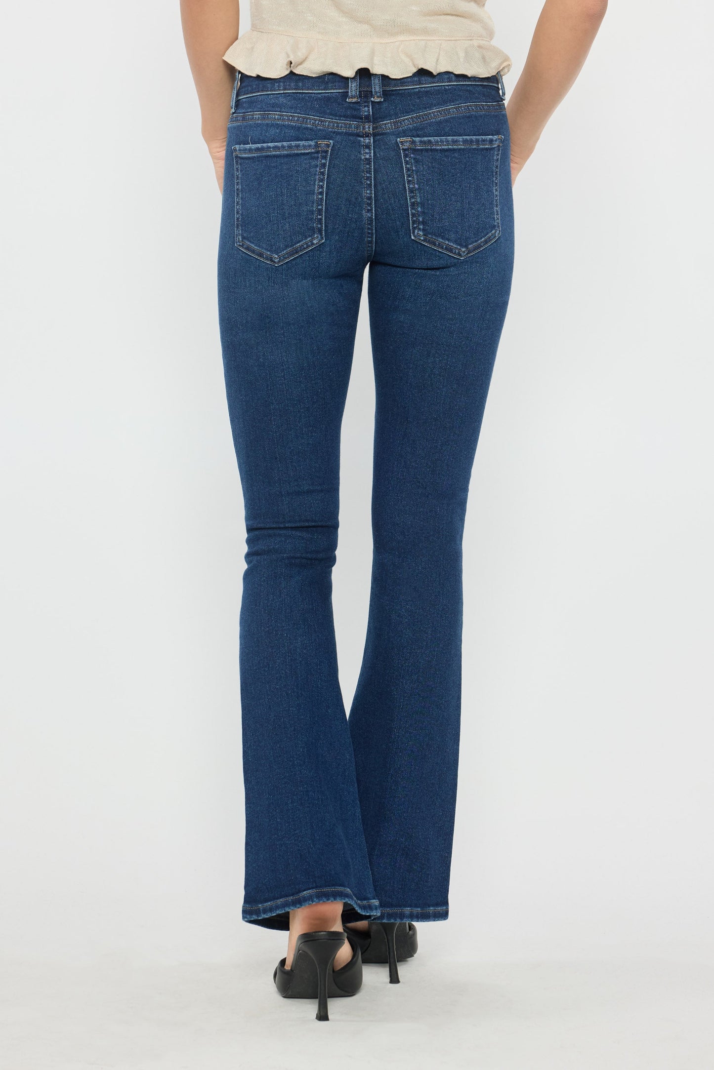 The Hannah Jean - Mid Rise Bootcut by Enjean in multiple colors