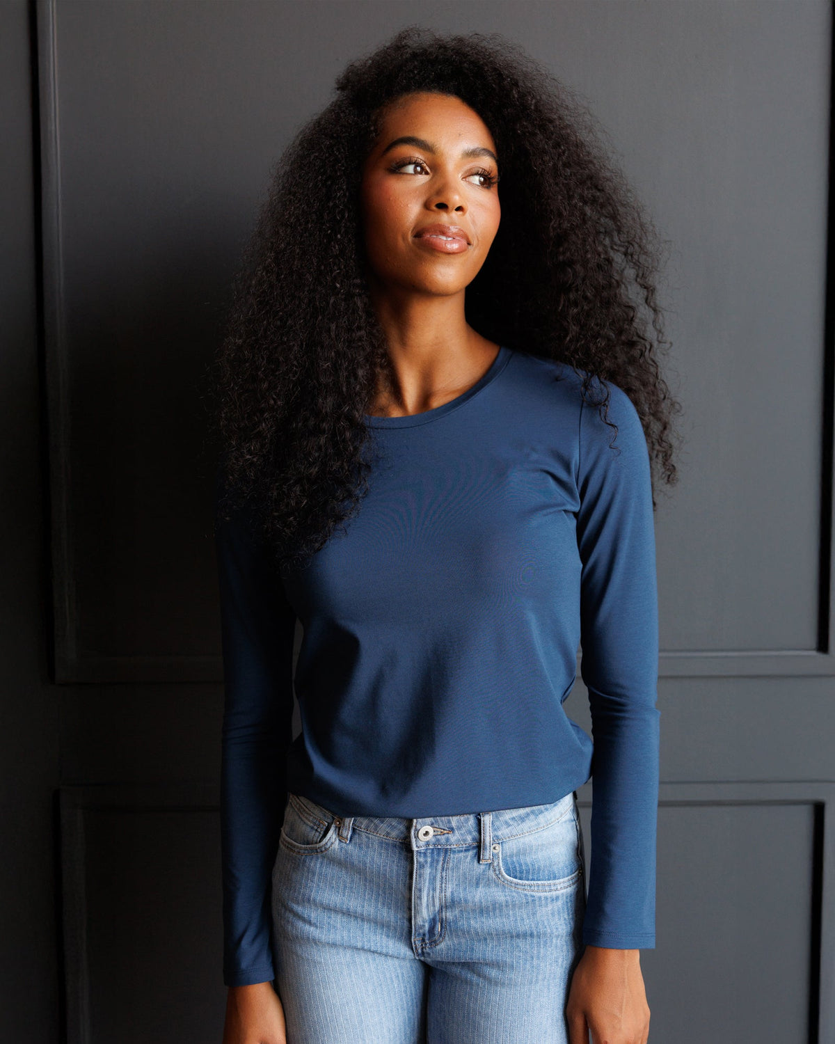 Essential Long Sleeve Tee in multiple colors