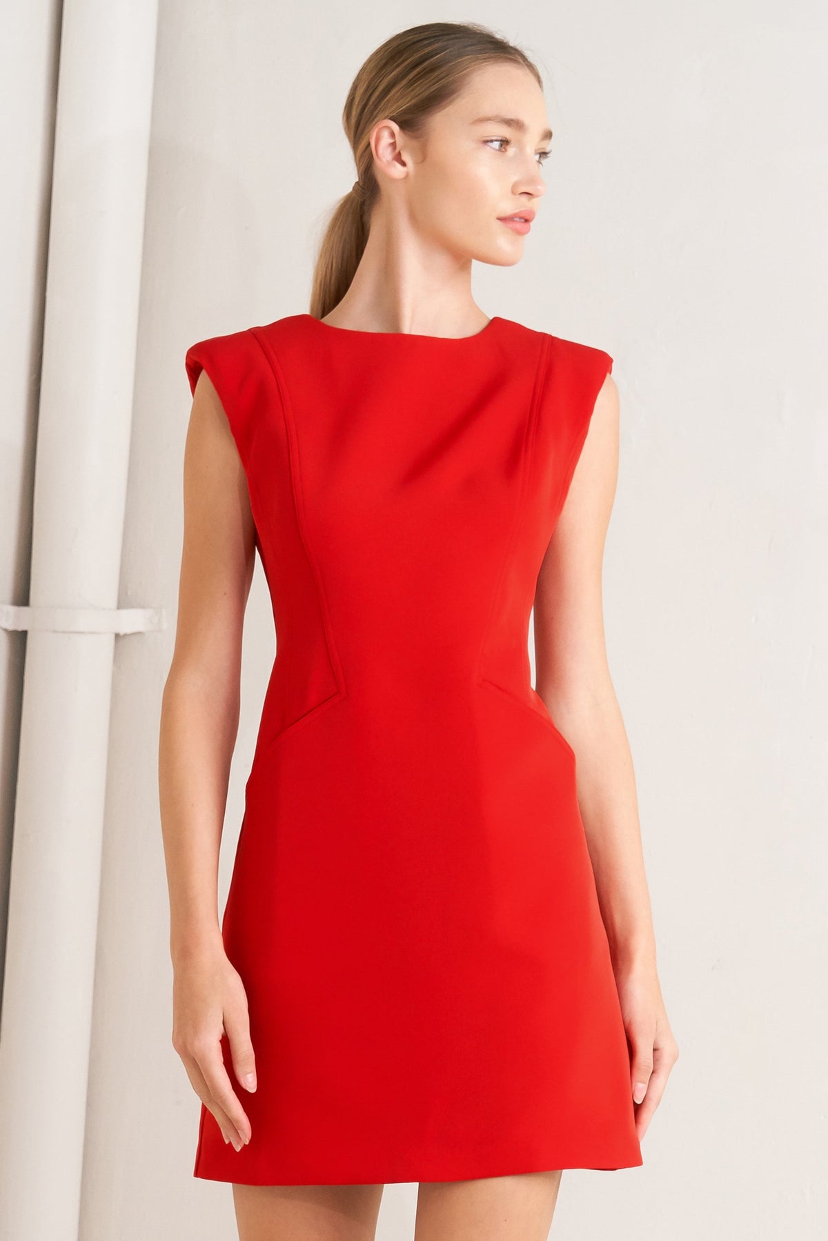 Modern Icon Woven Shift Dress in multiple colors