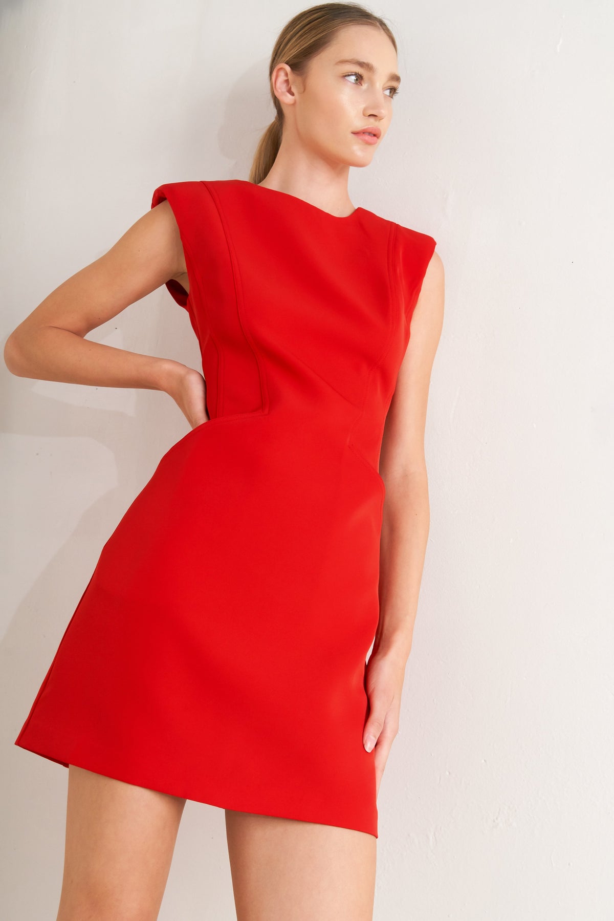 Modern Icon Woven Shift Dress in multiple colors