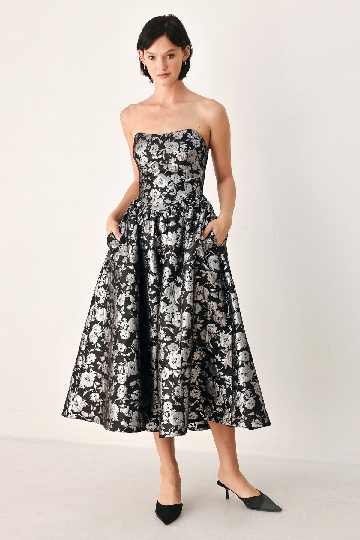 Sweetheart Sparkle Midi Dress