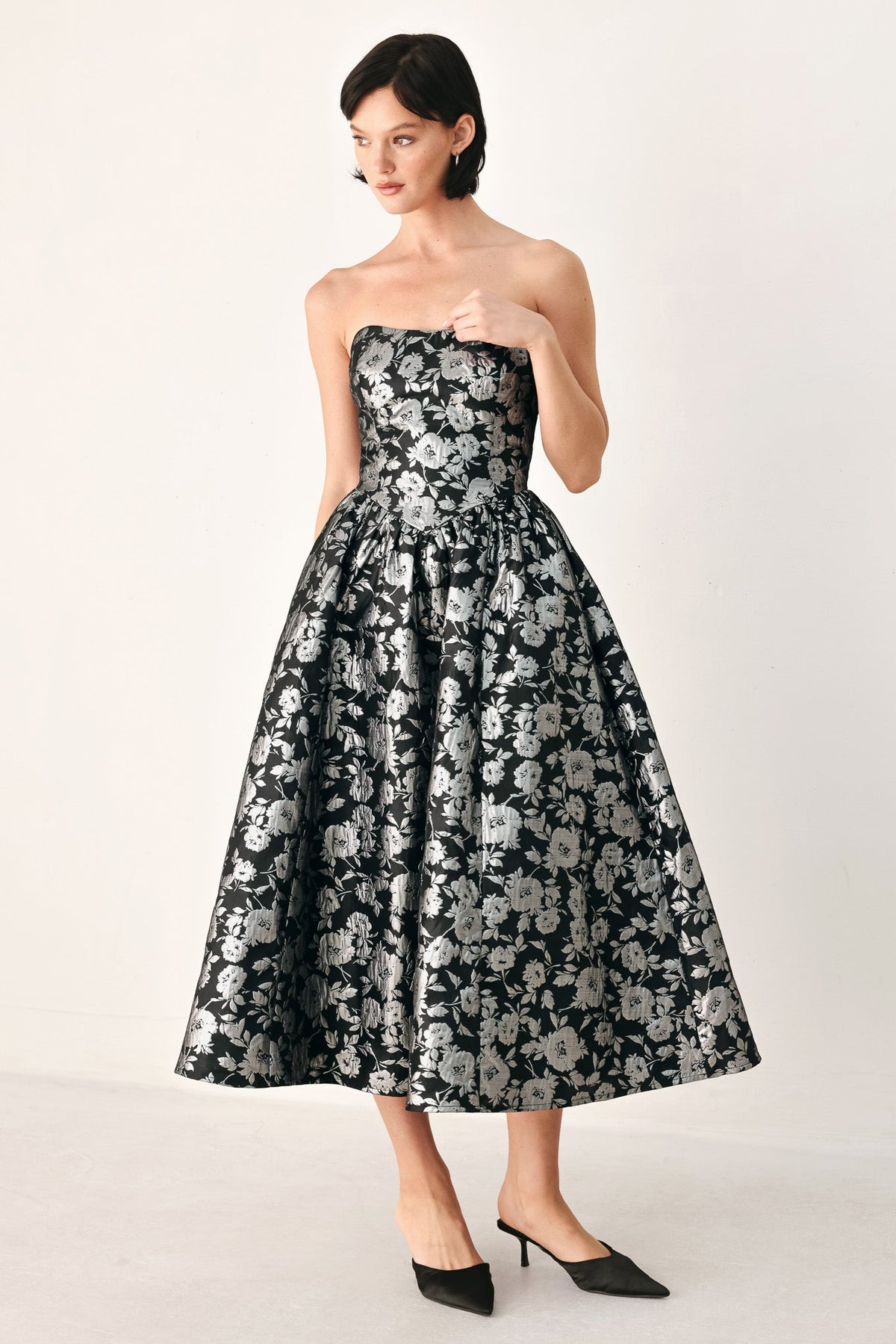 Sweetheart Sparkle Midi Dress
