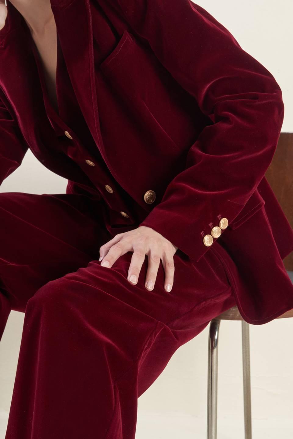 NEW - Charm Velvet Blazer