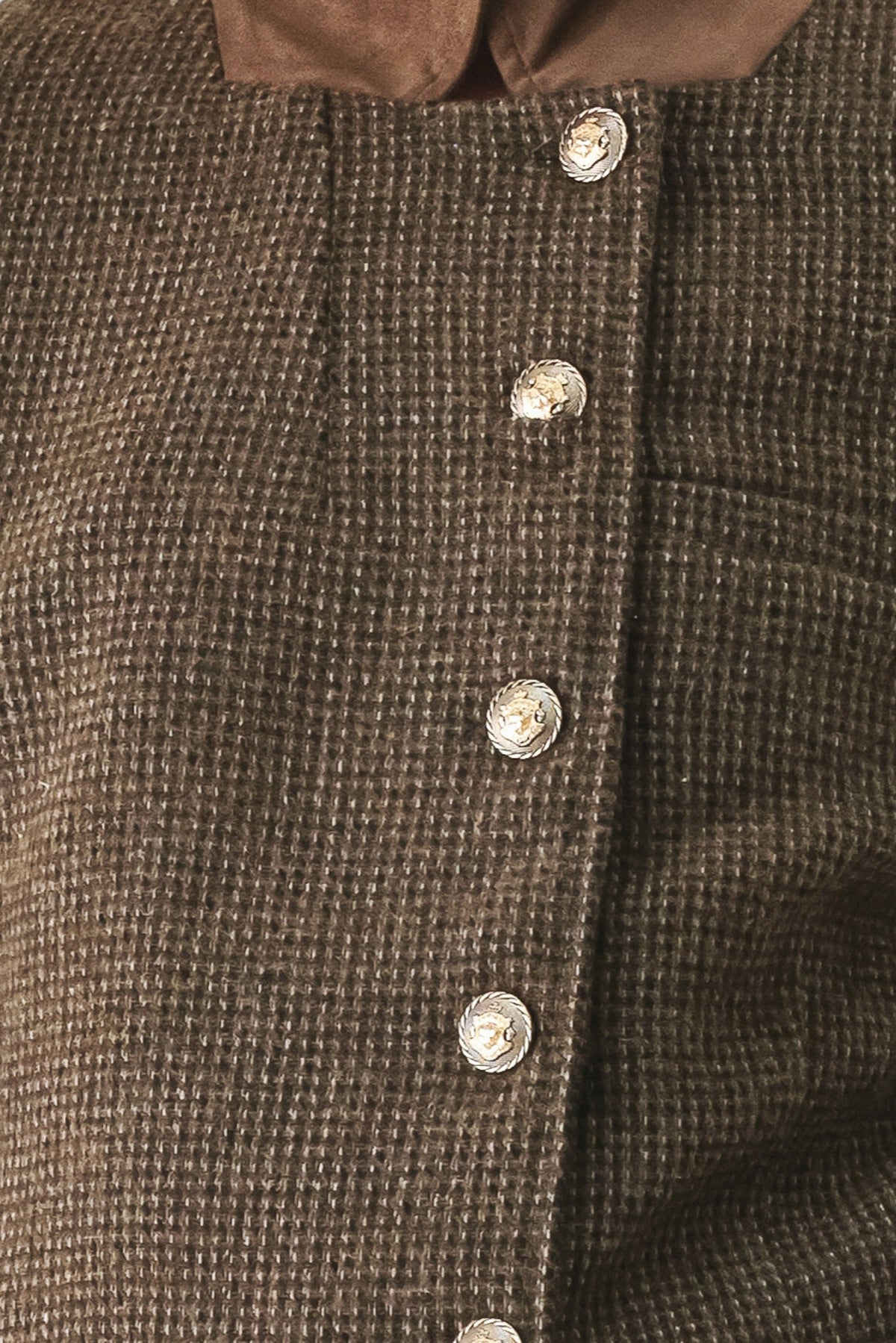 NEW - Houndstooth Crop Jacket
