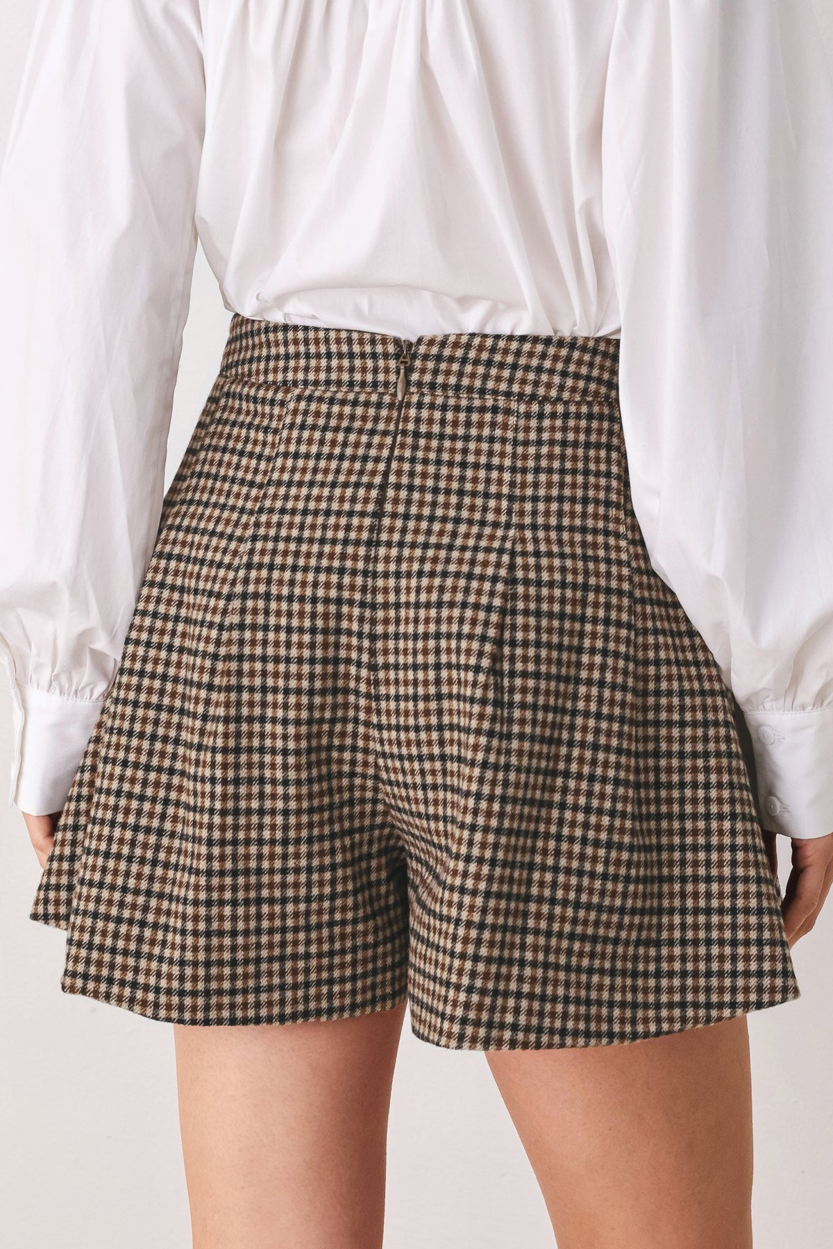 Tweed Woven Skort