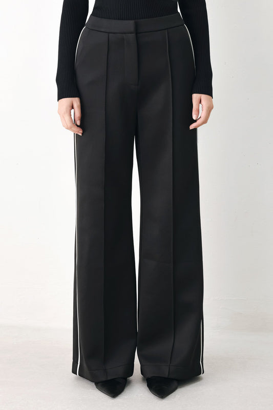 Side Stripe Stretch Pants