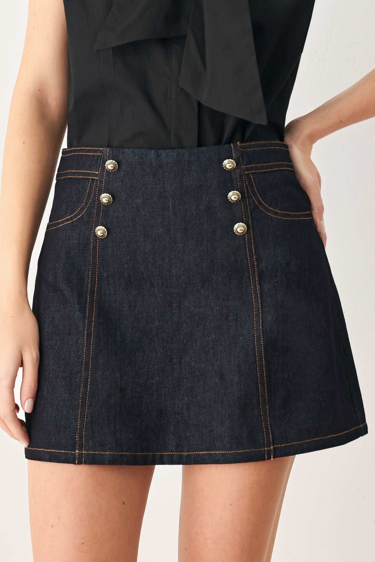 Modern Denim Skort