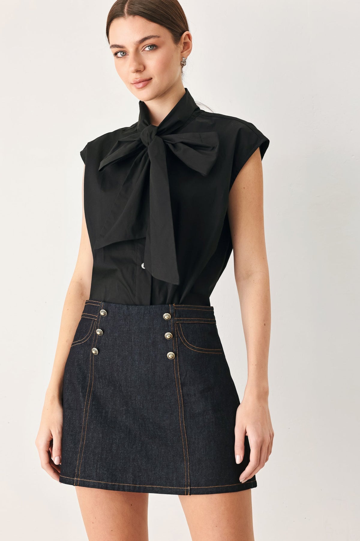 Modern Denim Skort