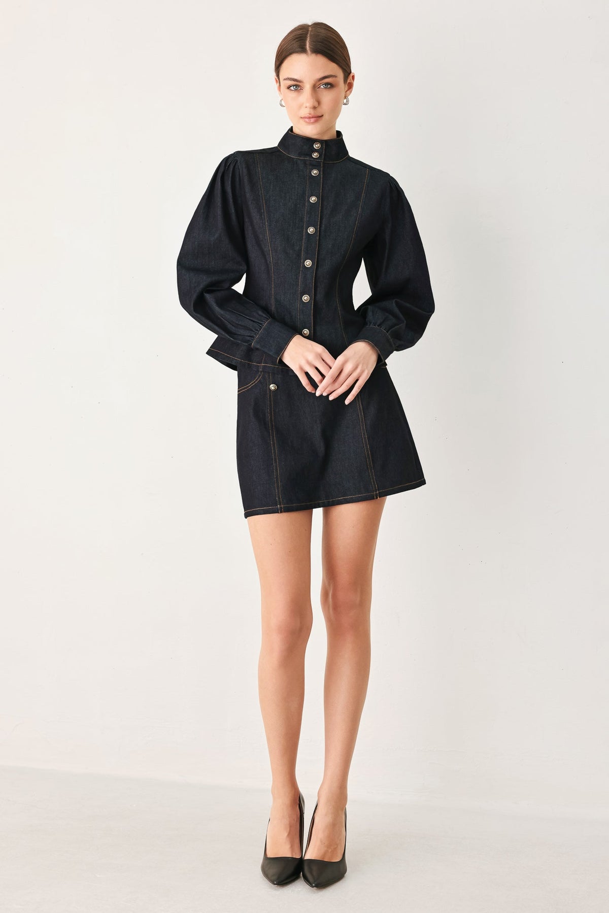 Modern Denim Skort