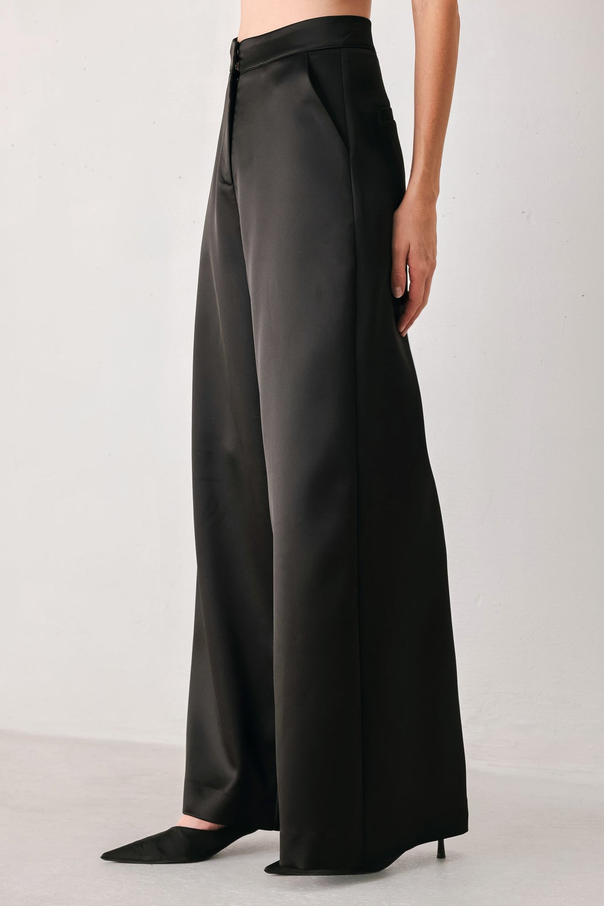 Modern Noir Wide-Leg Pants in multiple colors