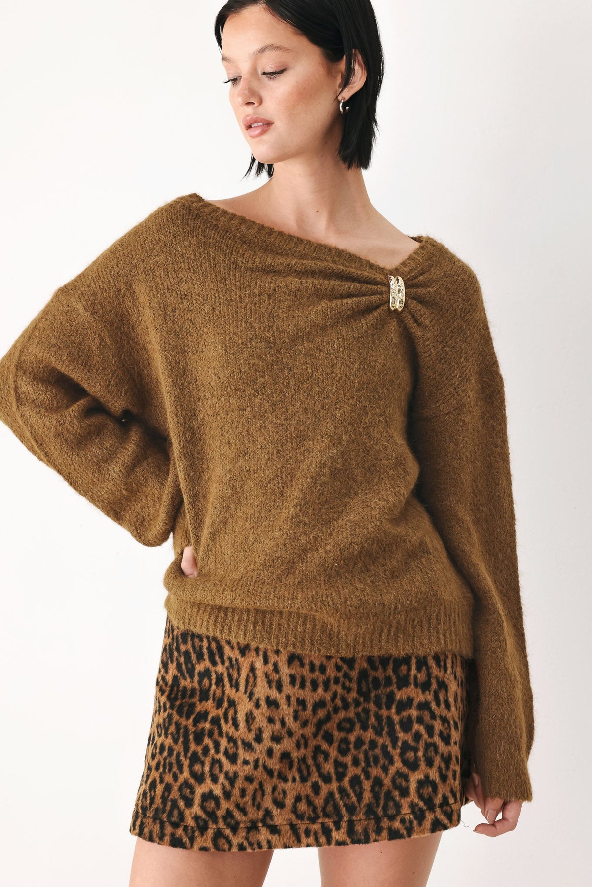 NEW - Cinched Sweater