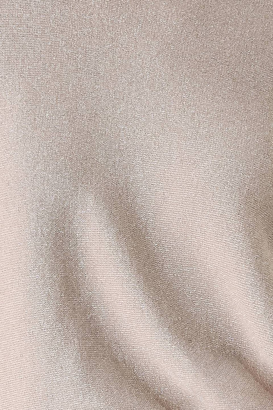 Metallic Batwing Top