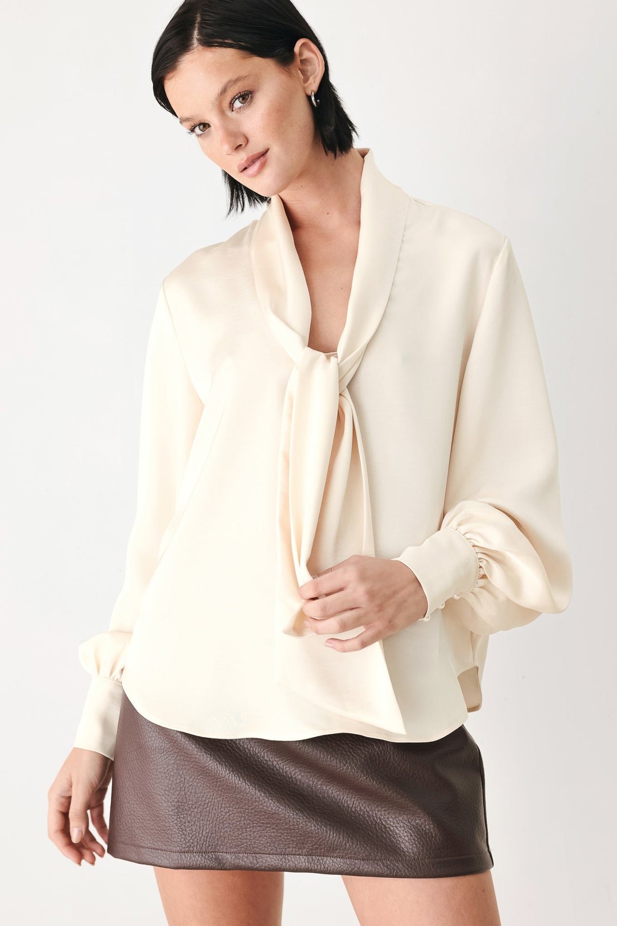 NEW - Tie Blouse