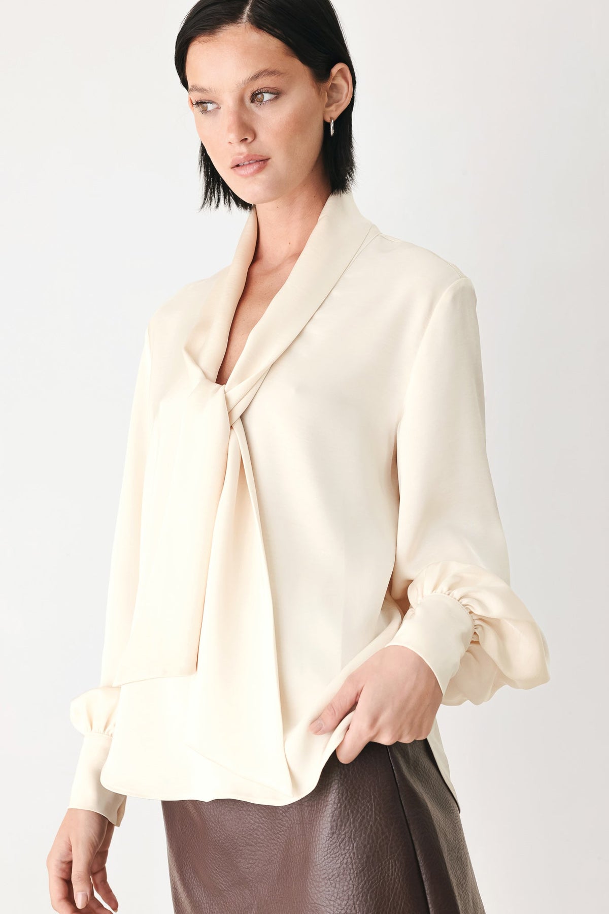 NEW - Tie Blouse