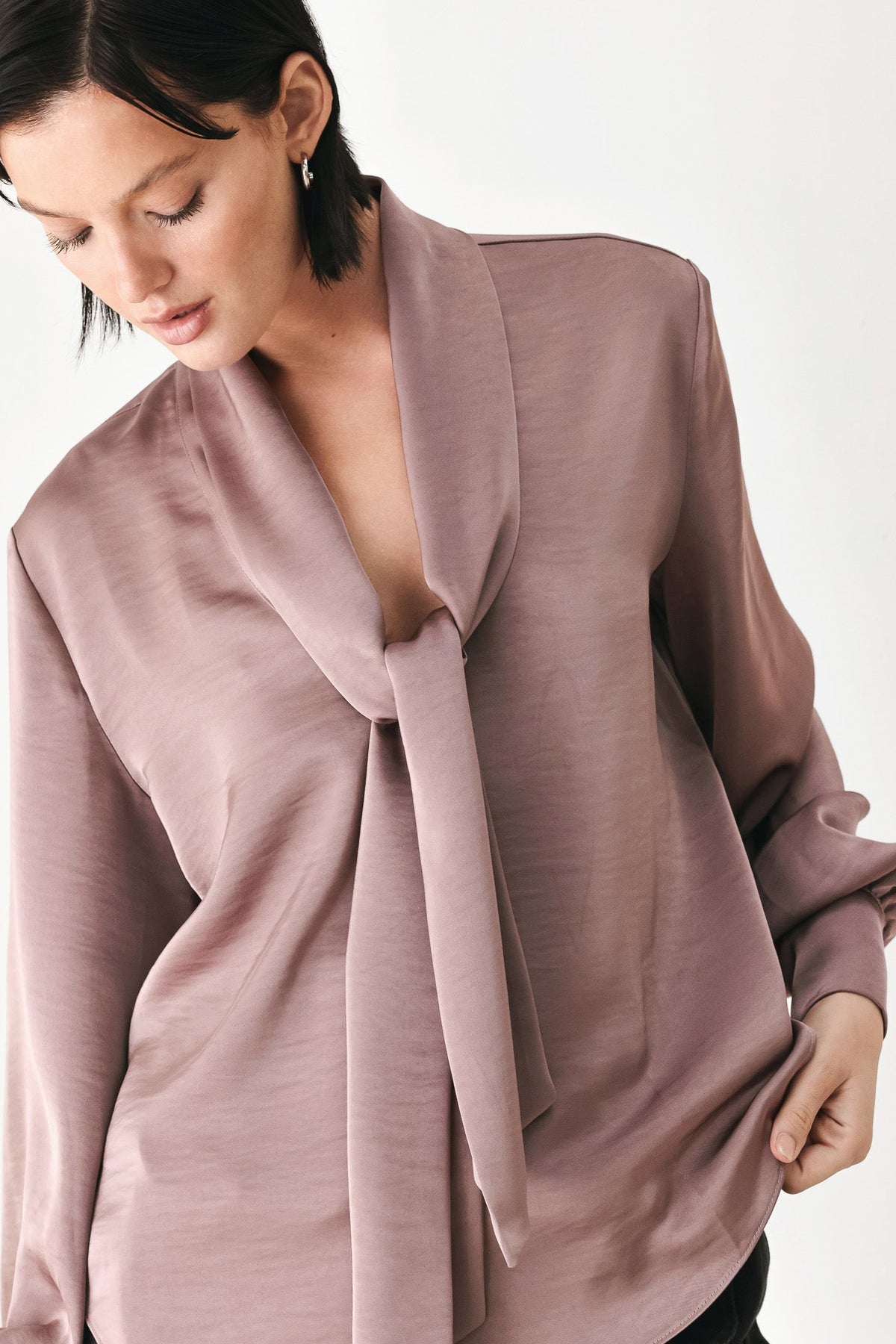 NEW - Tie Blouse