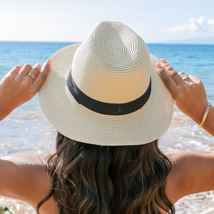 Classic Straw Panama Hat in multiple colors