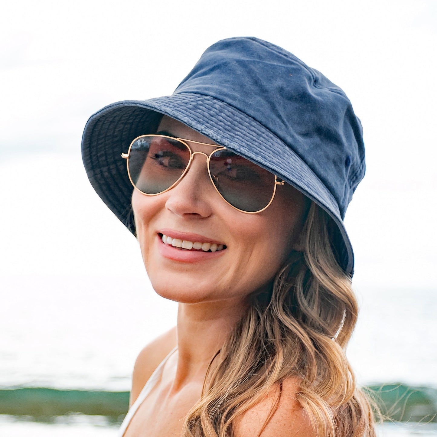 Distressed Bucket Hats in multiple colors