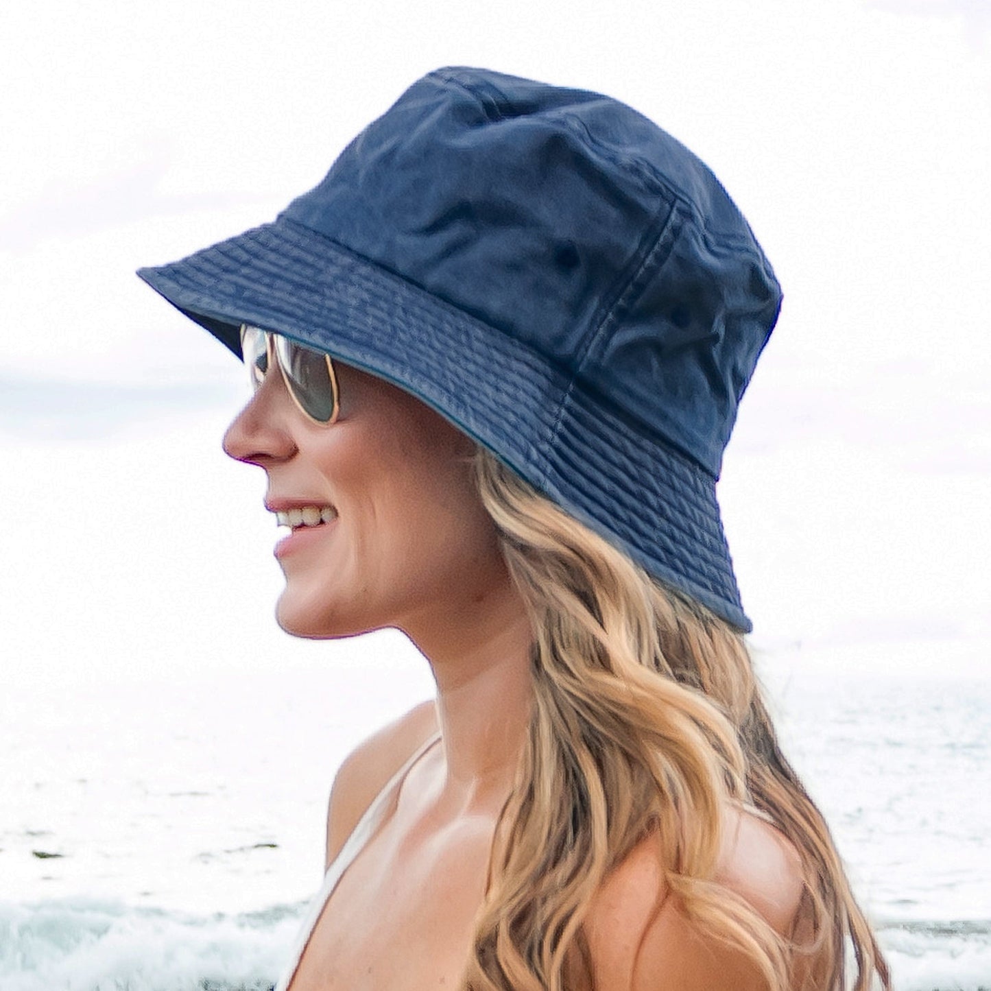 Distressed Bucket Hats in multiple colors