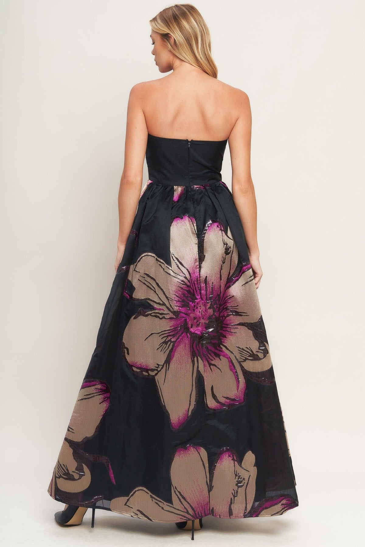 NEW - Gilded Flower Maxi Dress