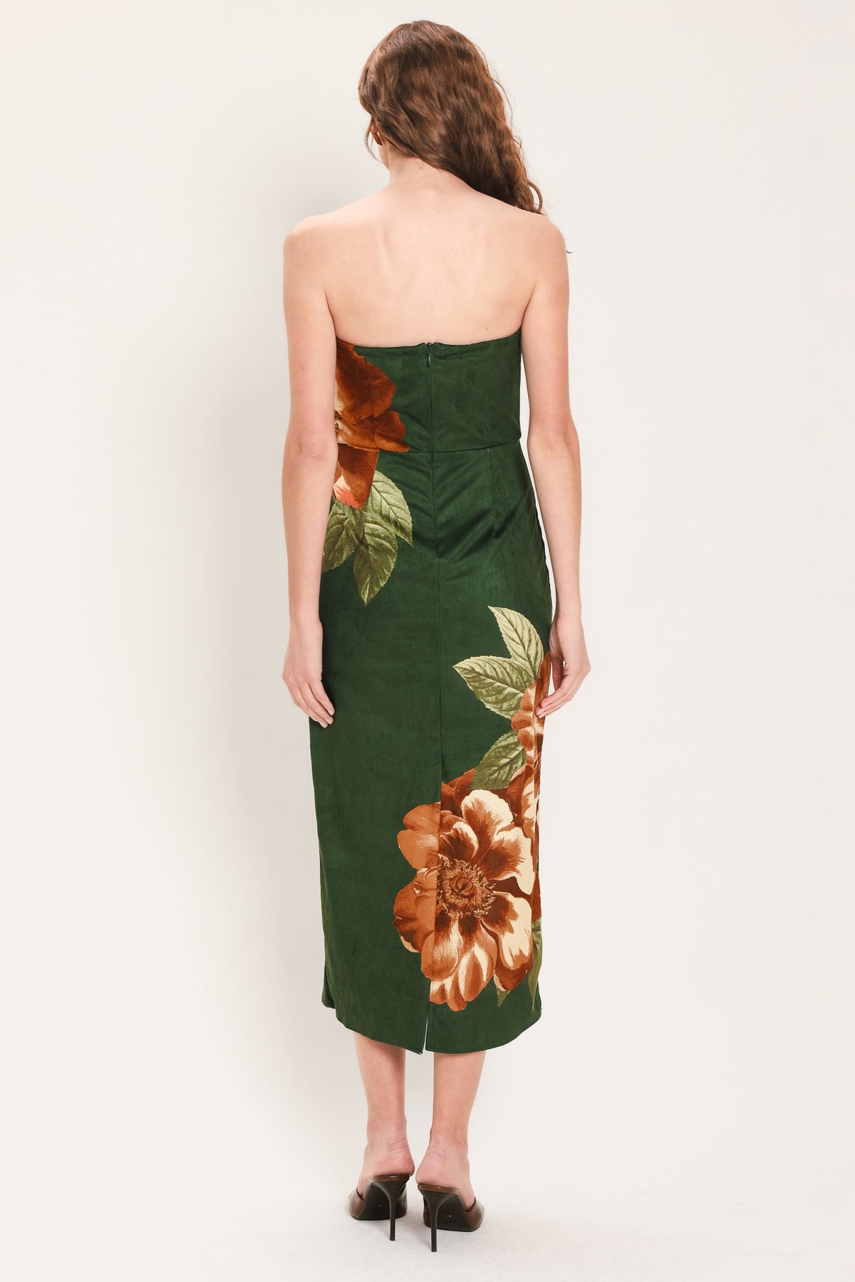 NEW - Evergreen Tube Midi Dress