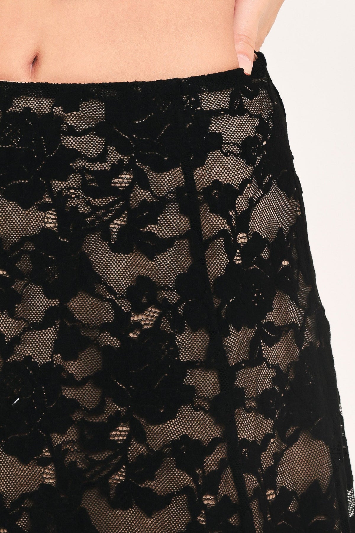 NEW - Noir Lace Moonrise Maxi Skirt