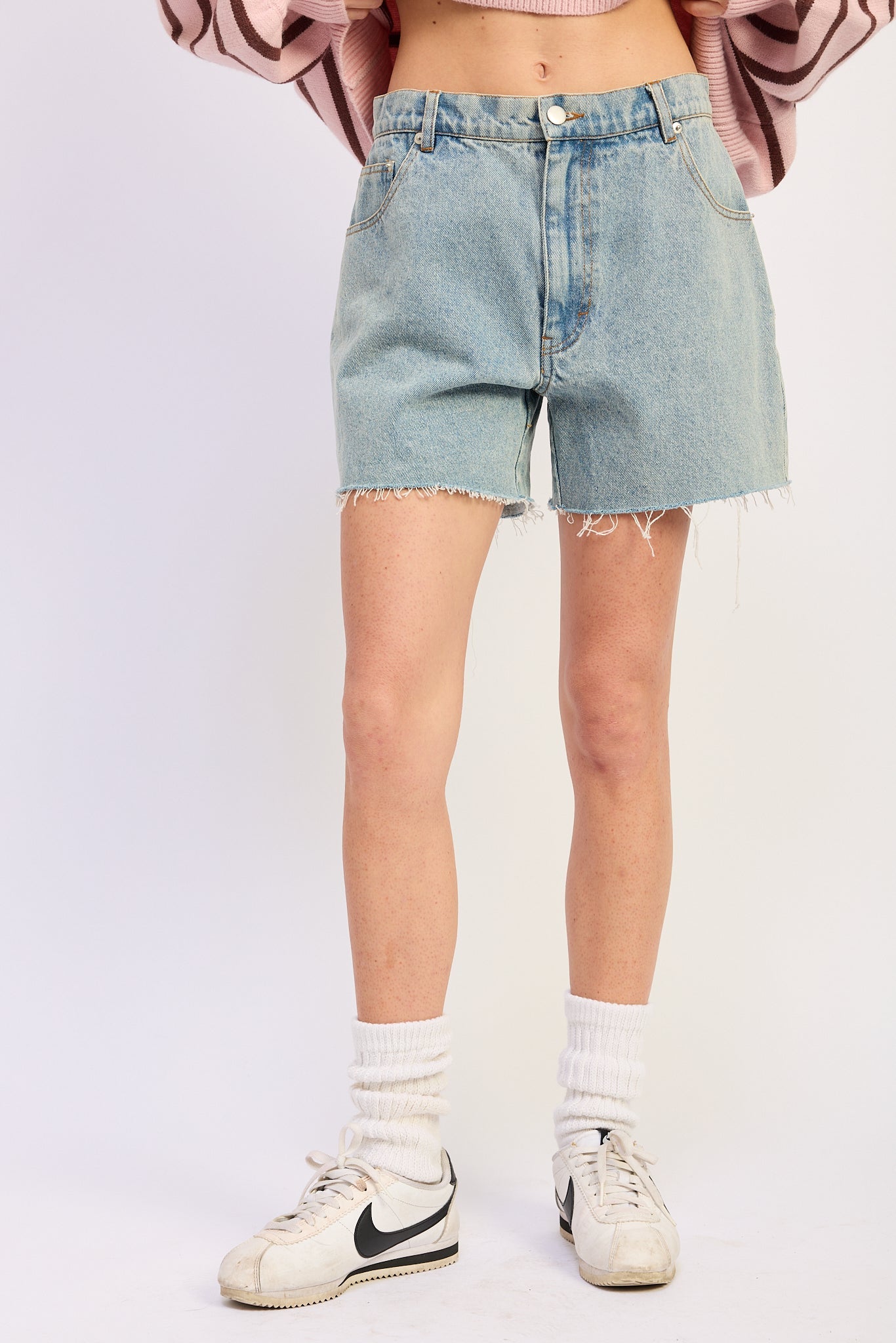 Oriel Big & Baggy Denim Shorts