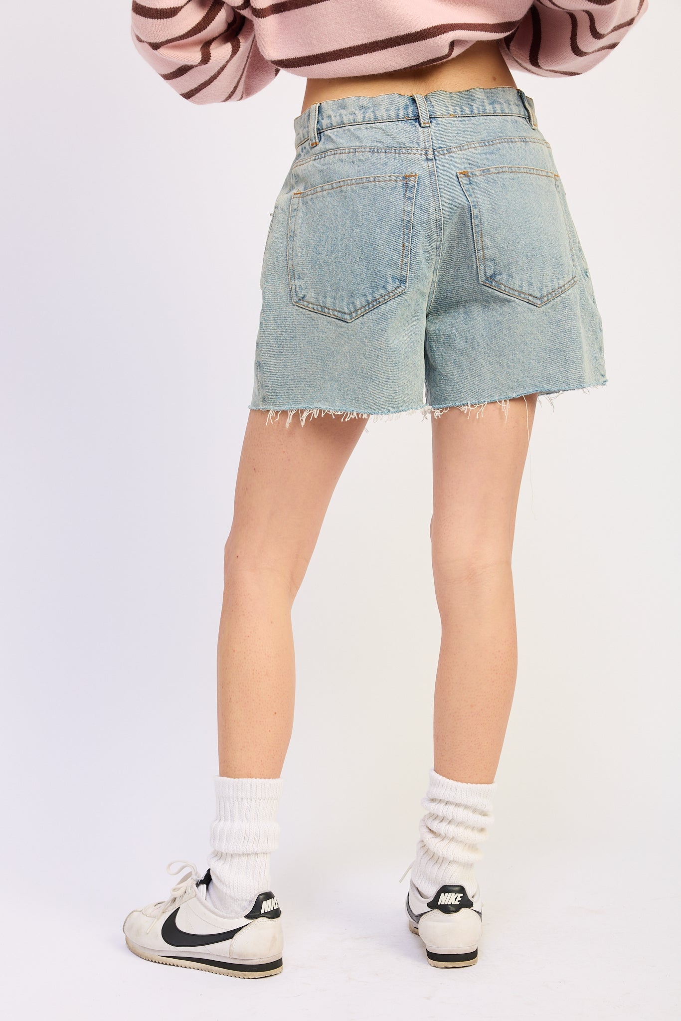 Oriel Big & Baggy Denim Shorts
