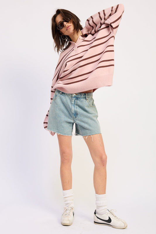 Oriel Big & Baggy Denim Shorts