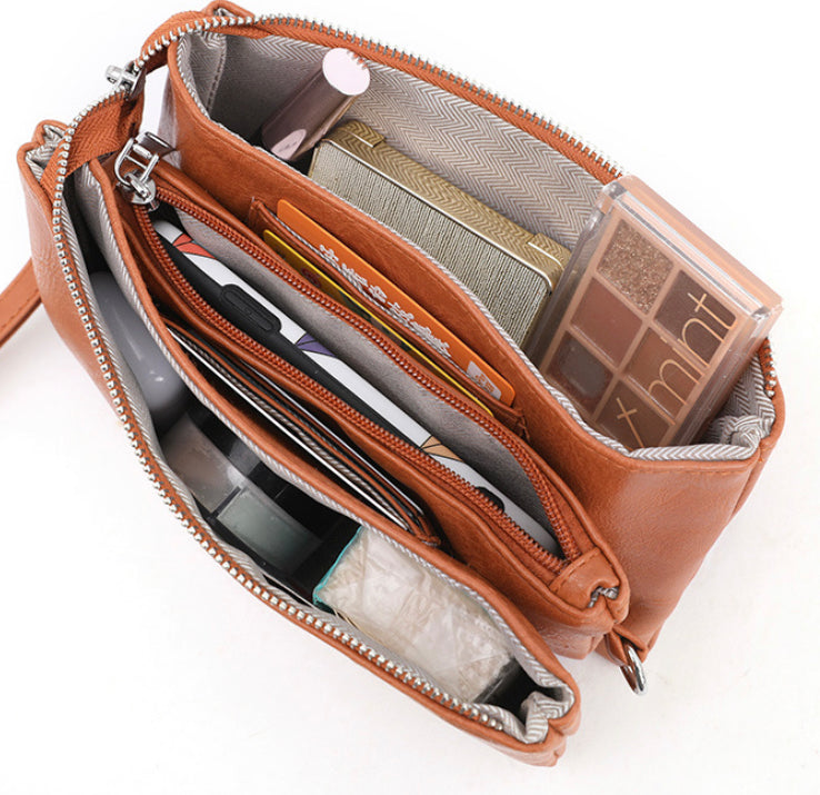 Liv Convertible Compact Crossbody Bag in multiple colors