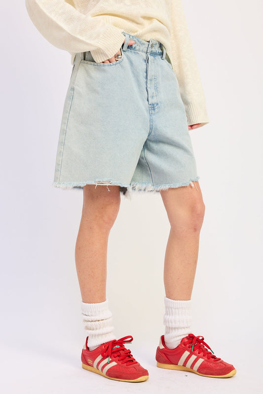 Riley Denim Bermuda Shorts