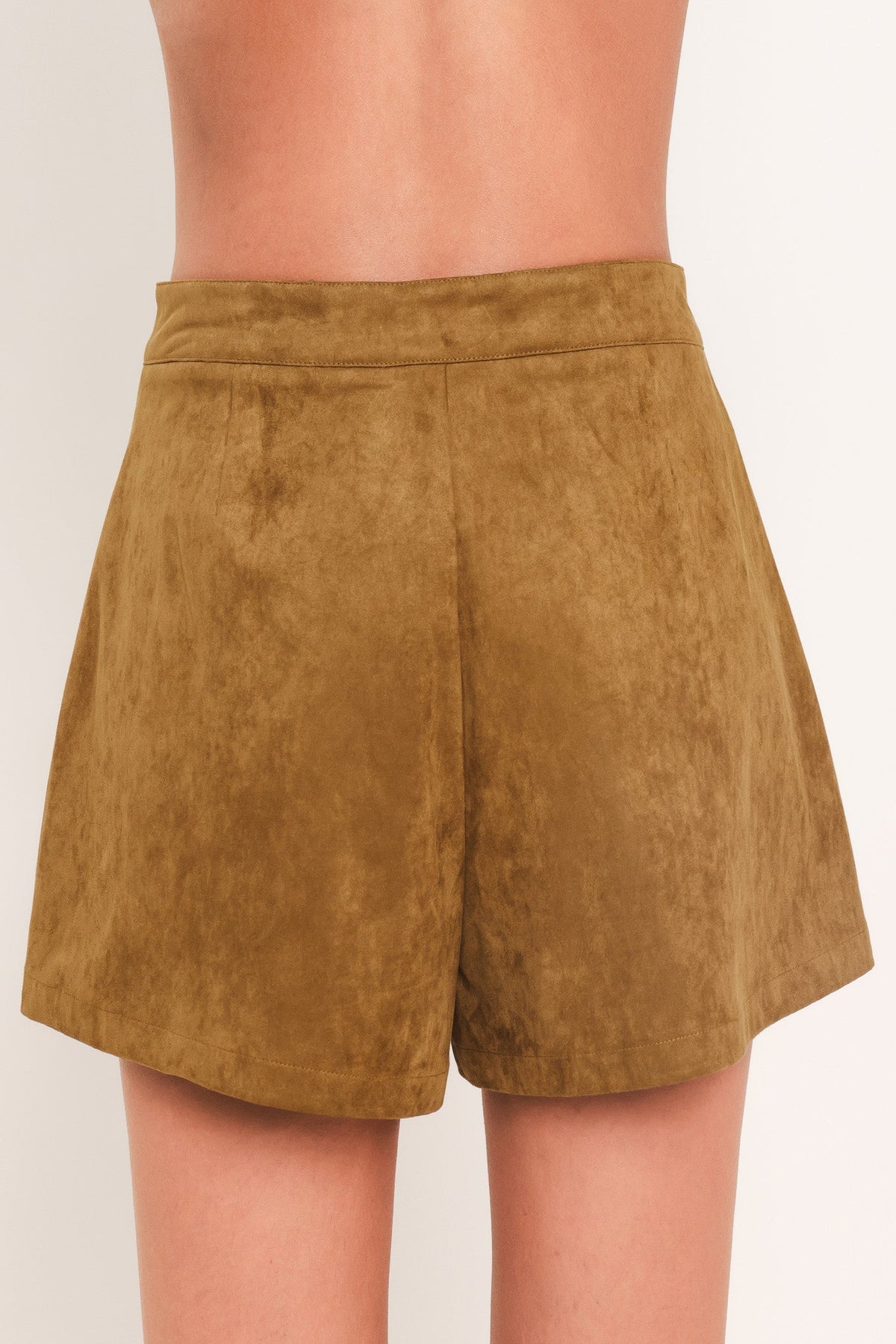 Amber Faux Suede Shorts