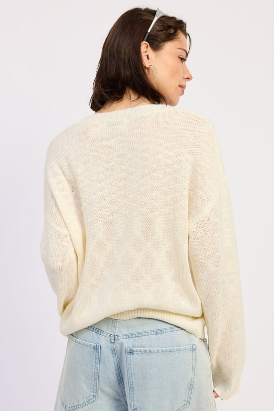 Blue Crab Sweater