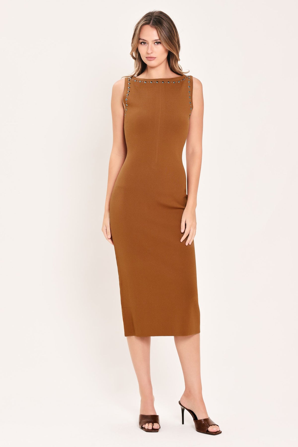 NEW - Saddlewood Sweater Midi Dress
