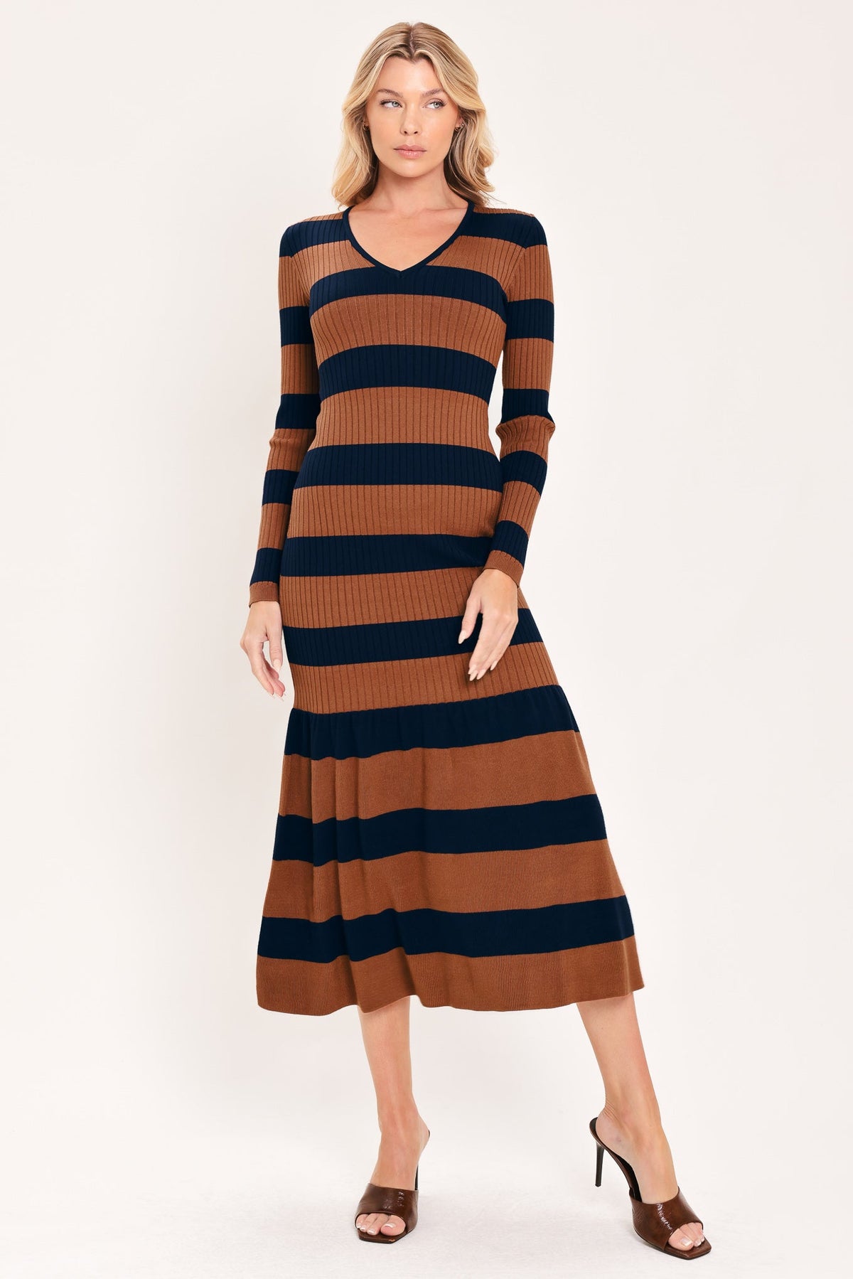 Mermaid Midi Sweater Dress
