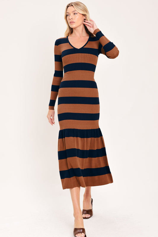 Mermaid Midi Sweater Dress