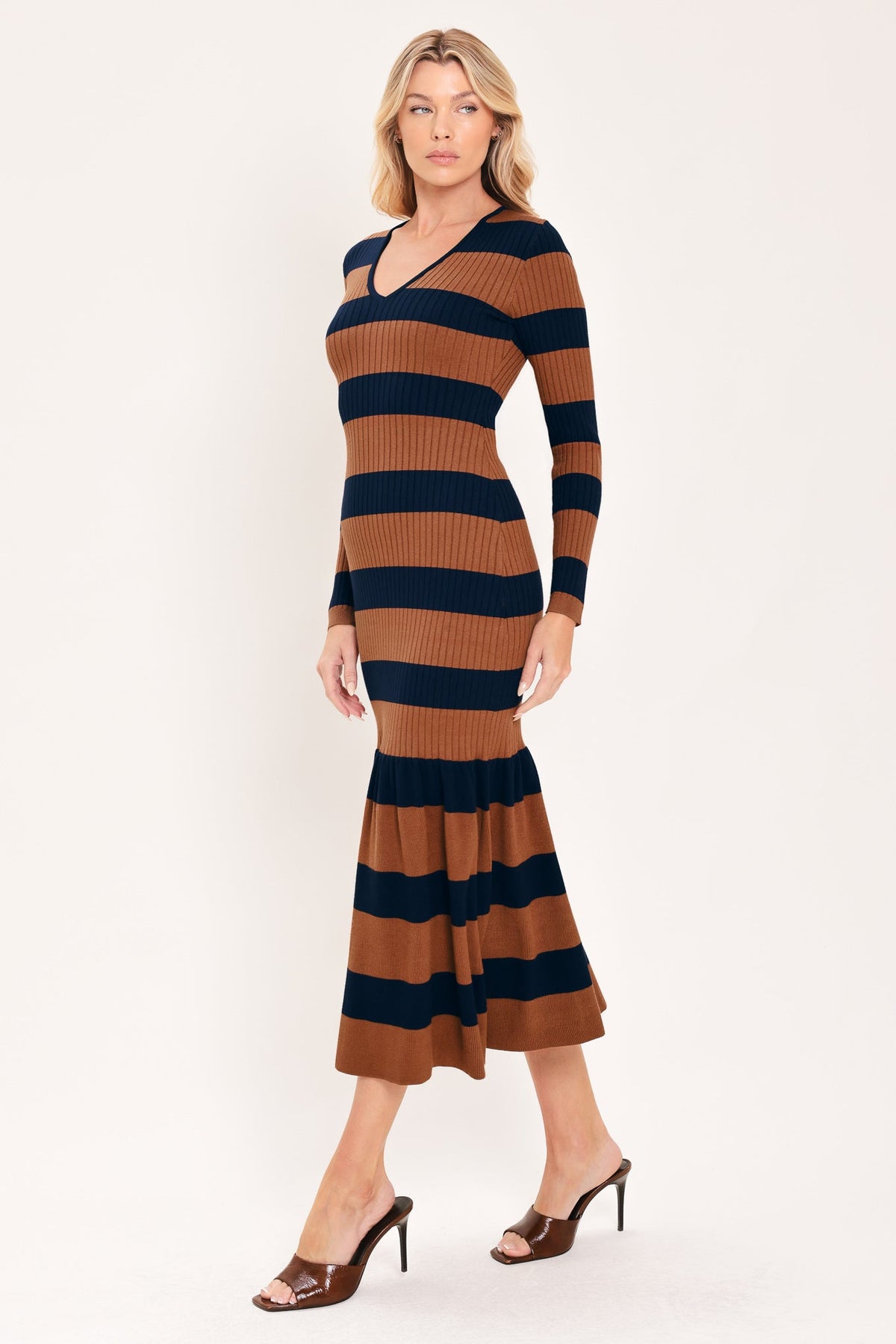 Mermaid Midi Sweater Dress
