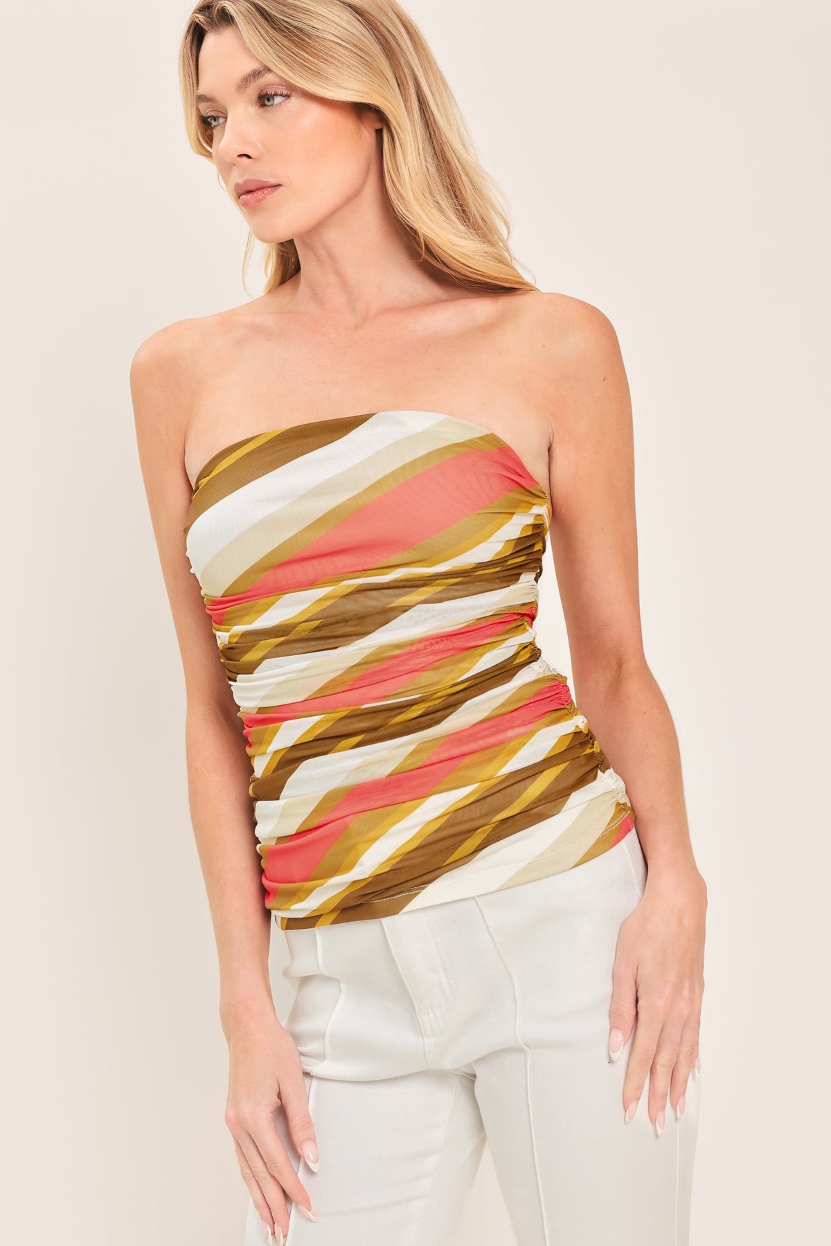 Sunkissed Strapless Blouse