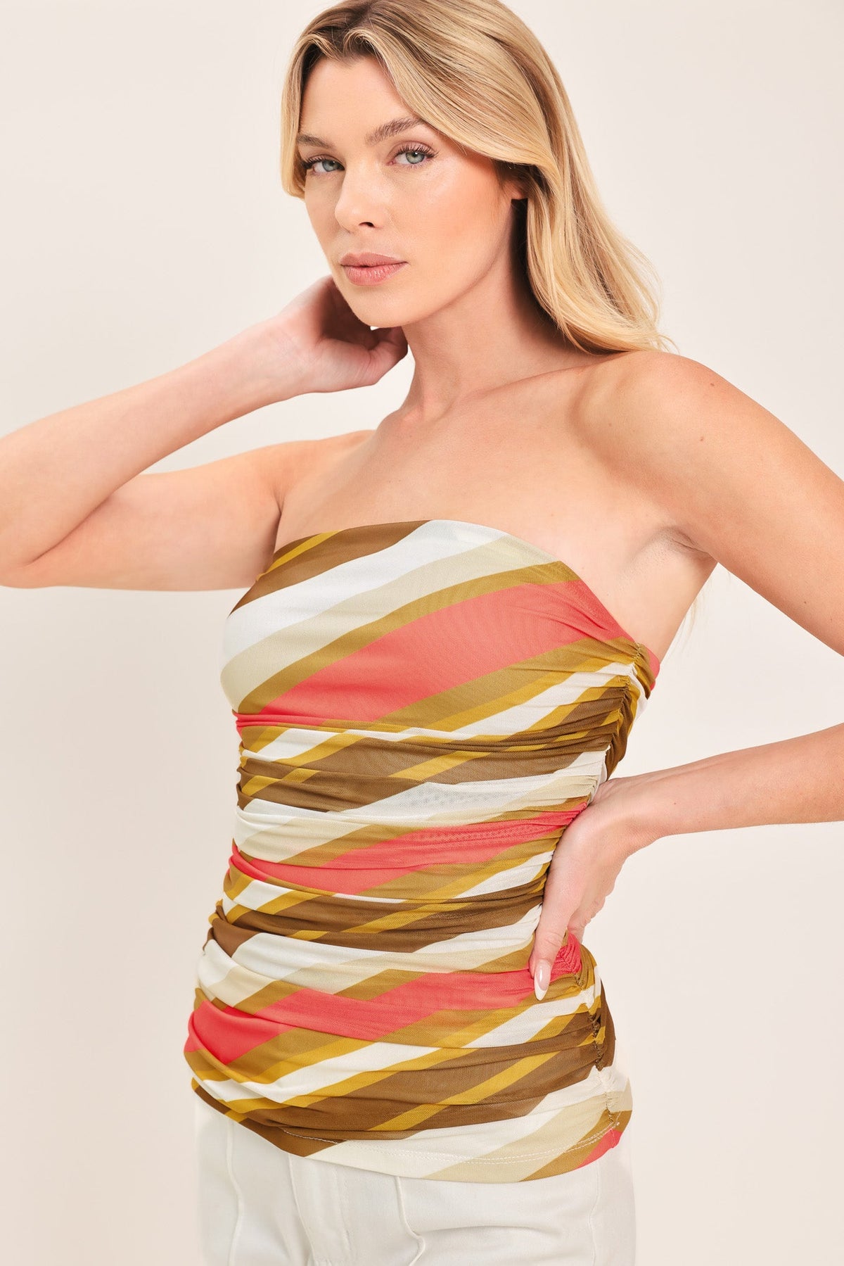 Sunkissed Strapless Blouse