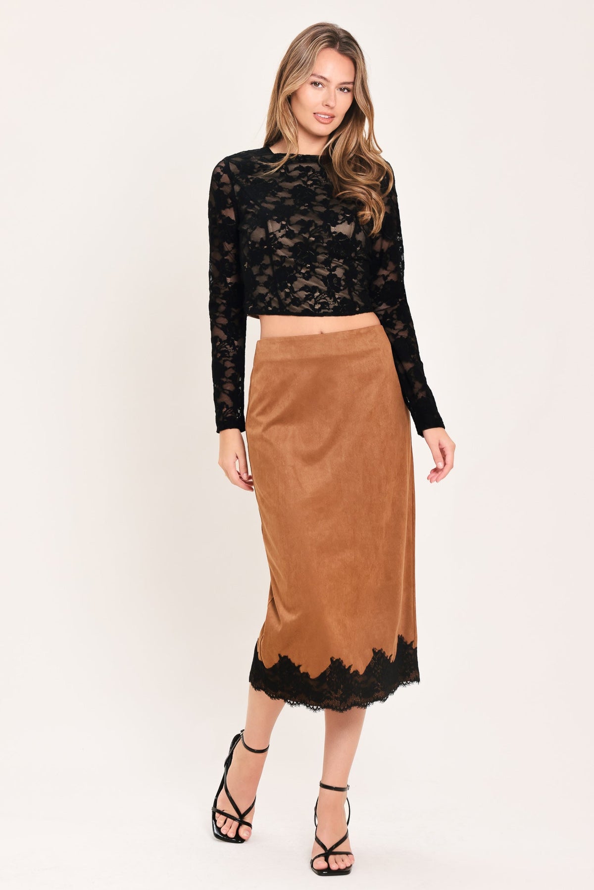 NEW - Noir Lace Moonrise Top