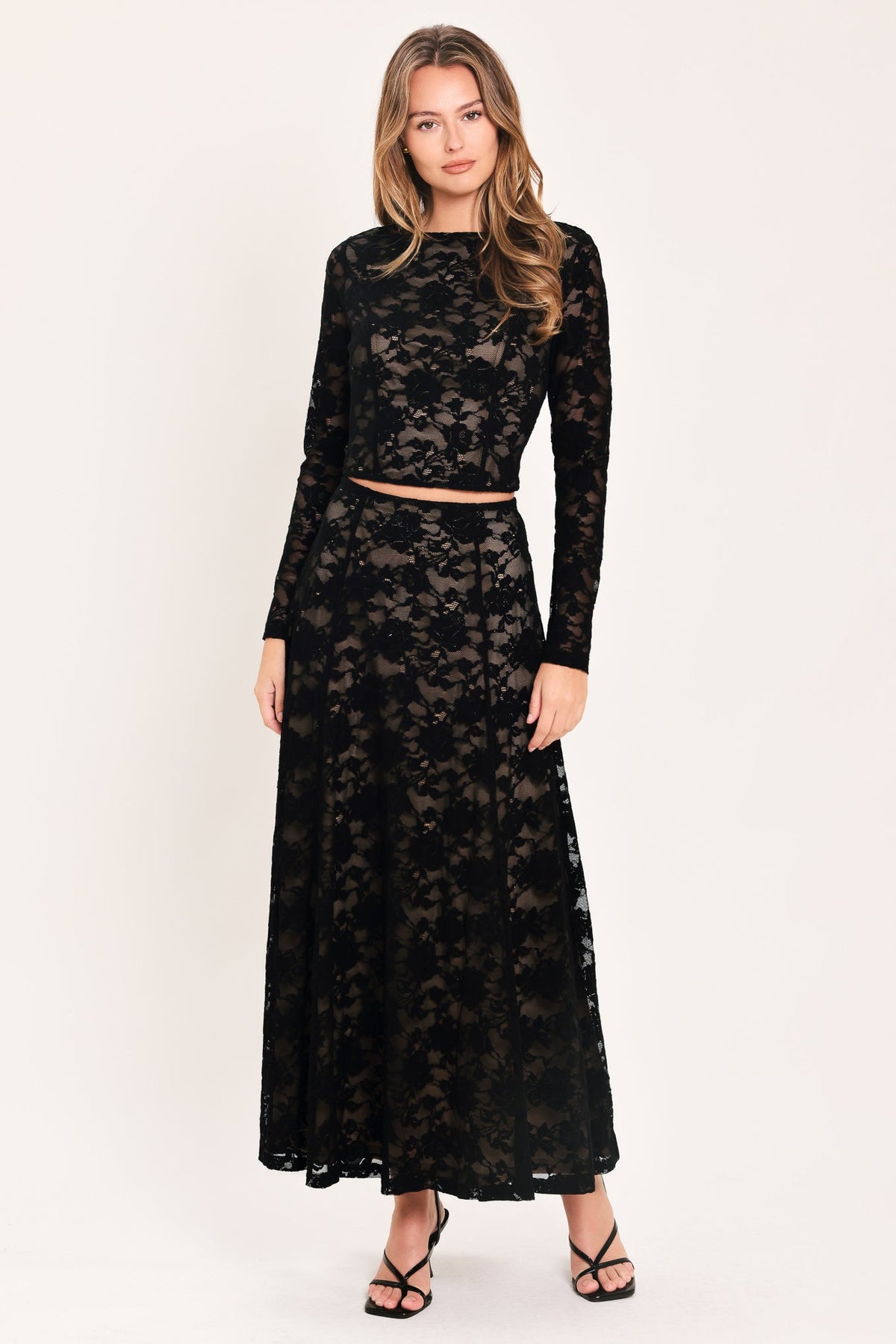 NEW - Noir Lace Moonrise Top