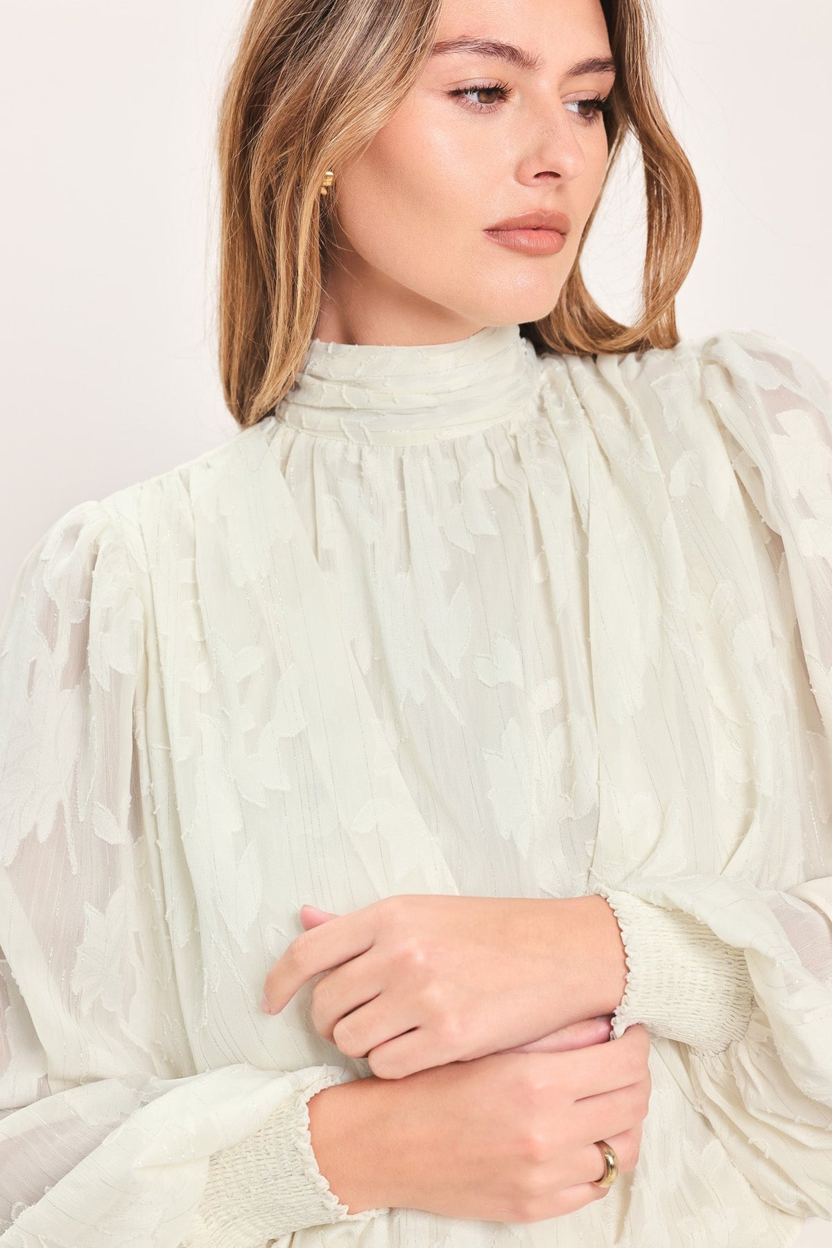 Jacquard Blouse