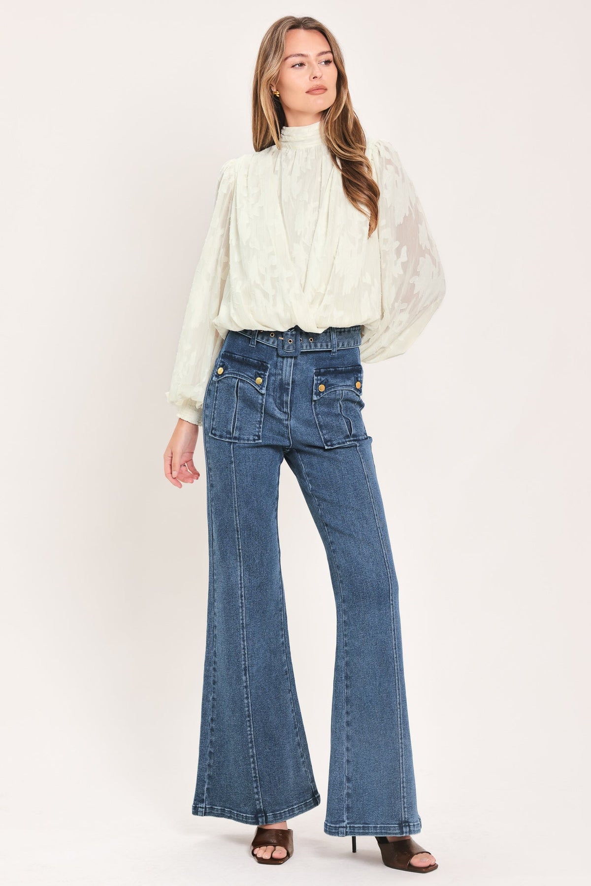 Jacquard Blouse