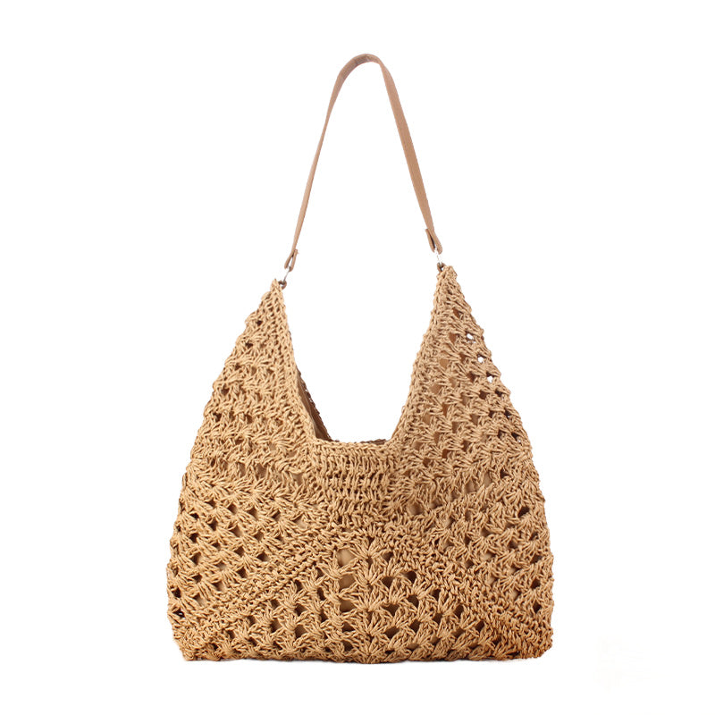 Dahlia Woven Straw Bag in multiple colors