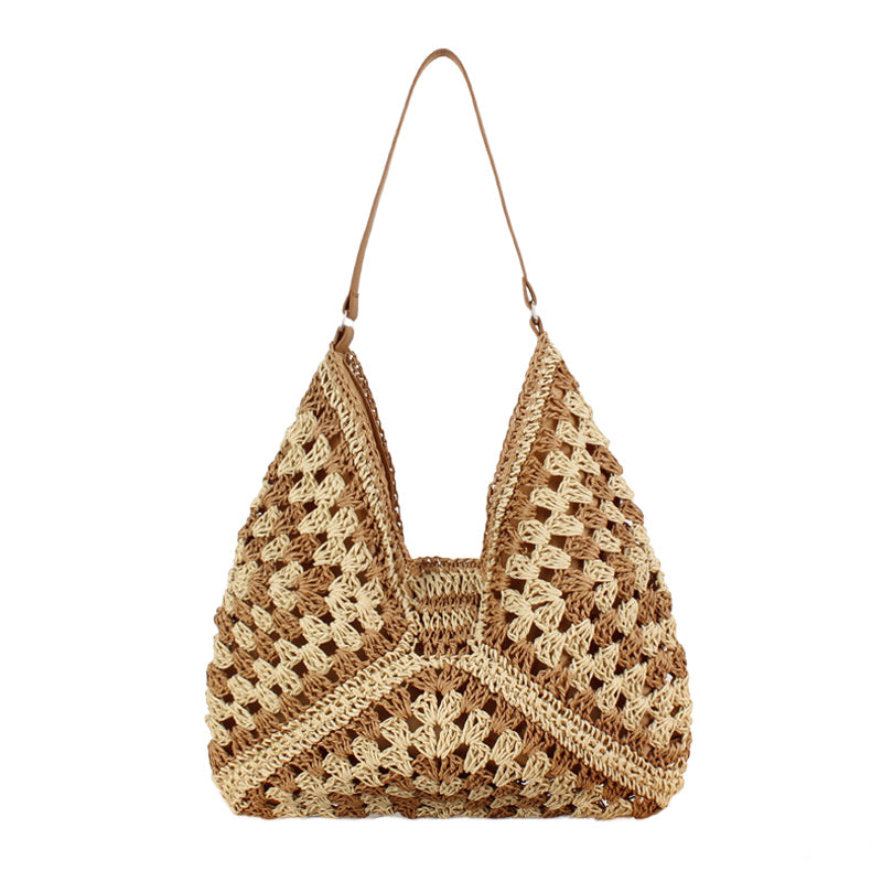 Dahlia Woven Straw Bag in multiple colors