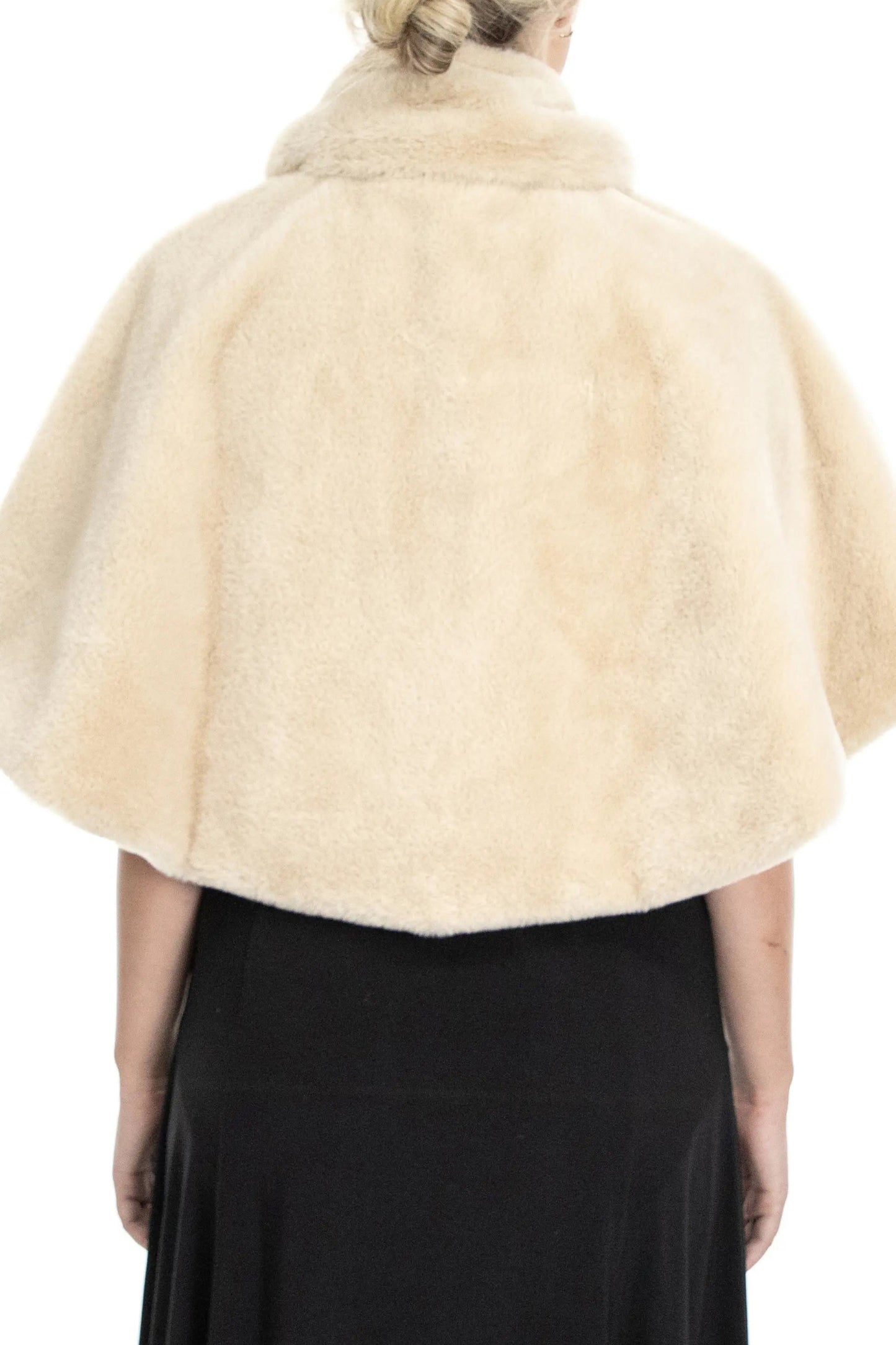 Faux Fur Cape