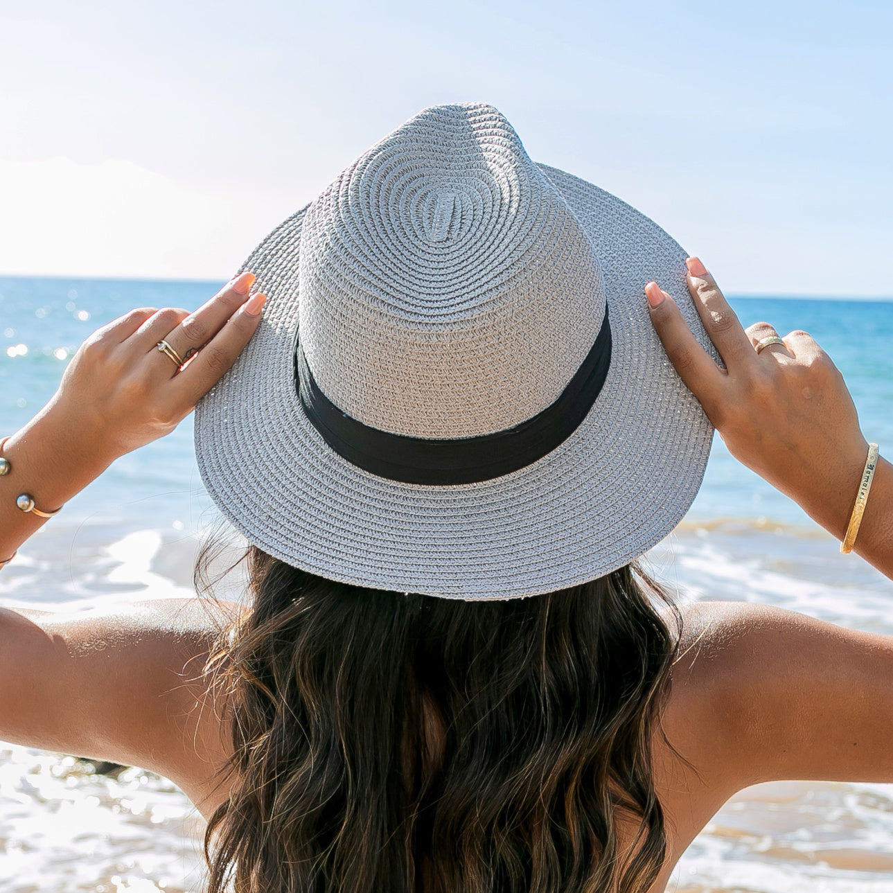 Classic Straw Panama Hat in multiple colors