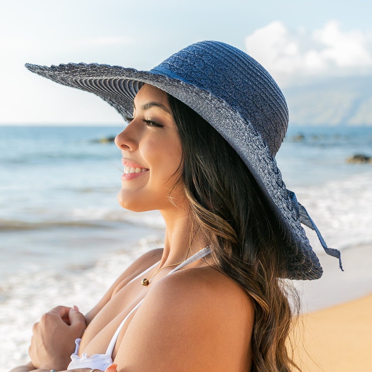 Scallop Edge Sun Hat in multiple colors