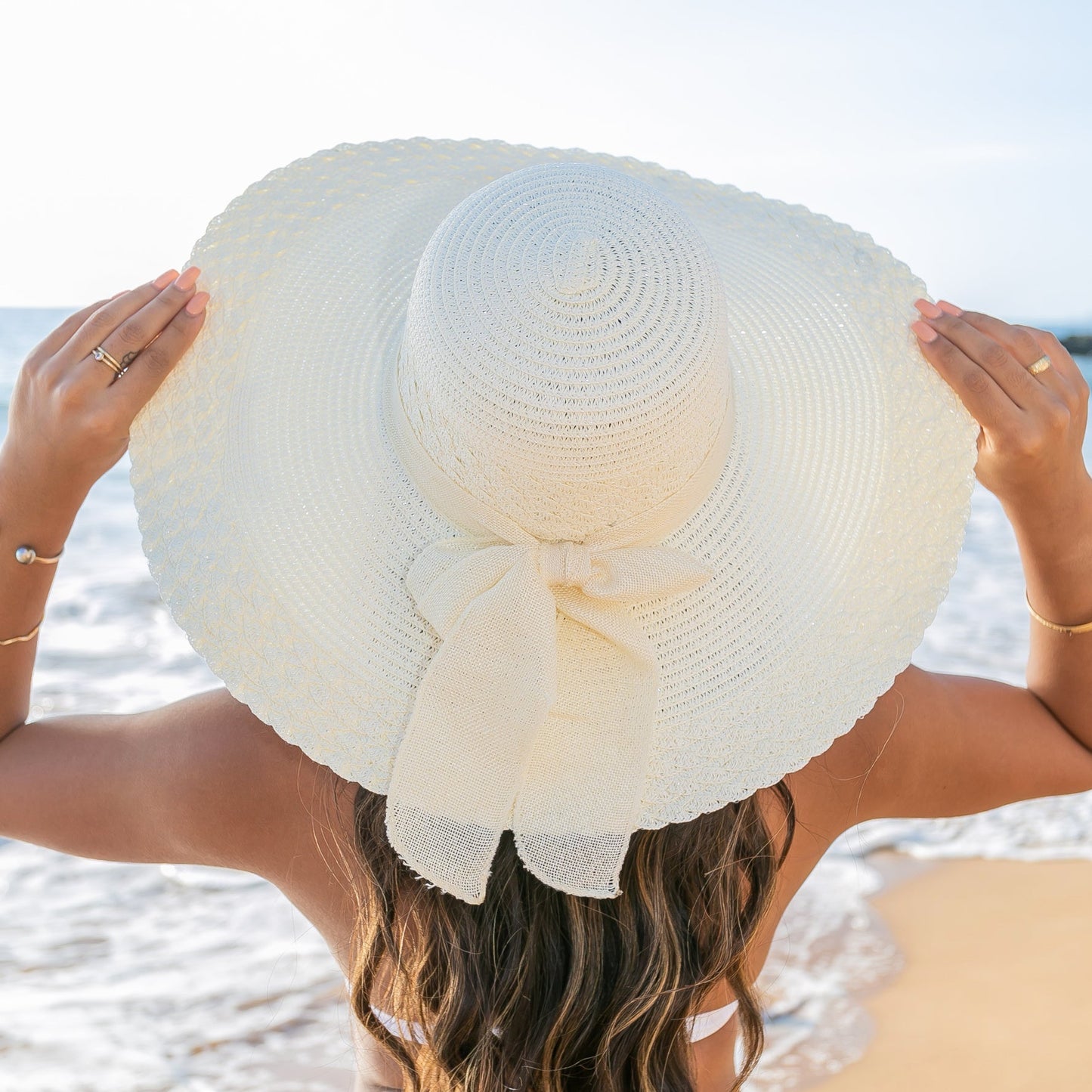 Scallop Edge Sun Hat in multiple colors