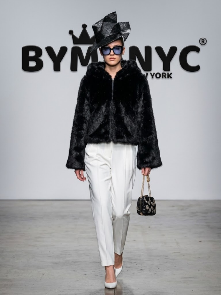 WOMEN'S JACKET Ecological LEXINGTON New Collection Trendy BYMANYC ® New York-0
